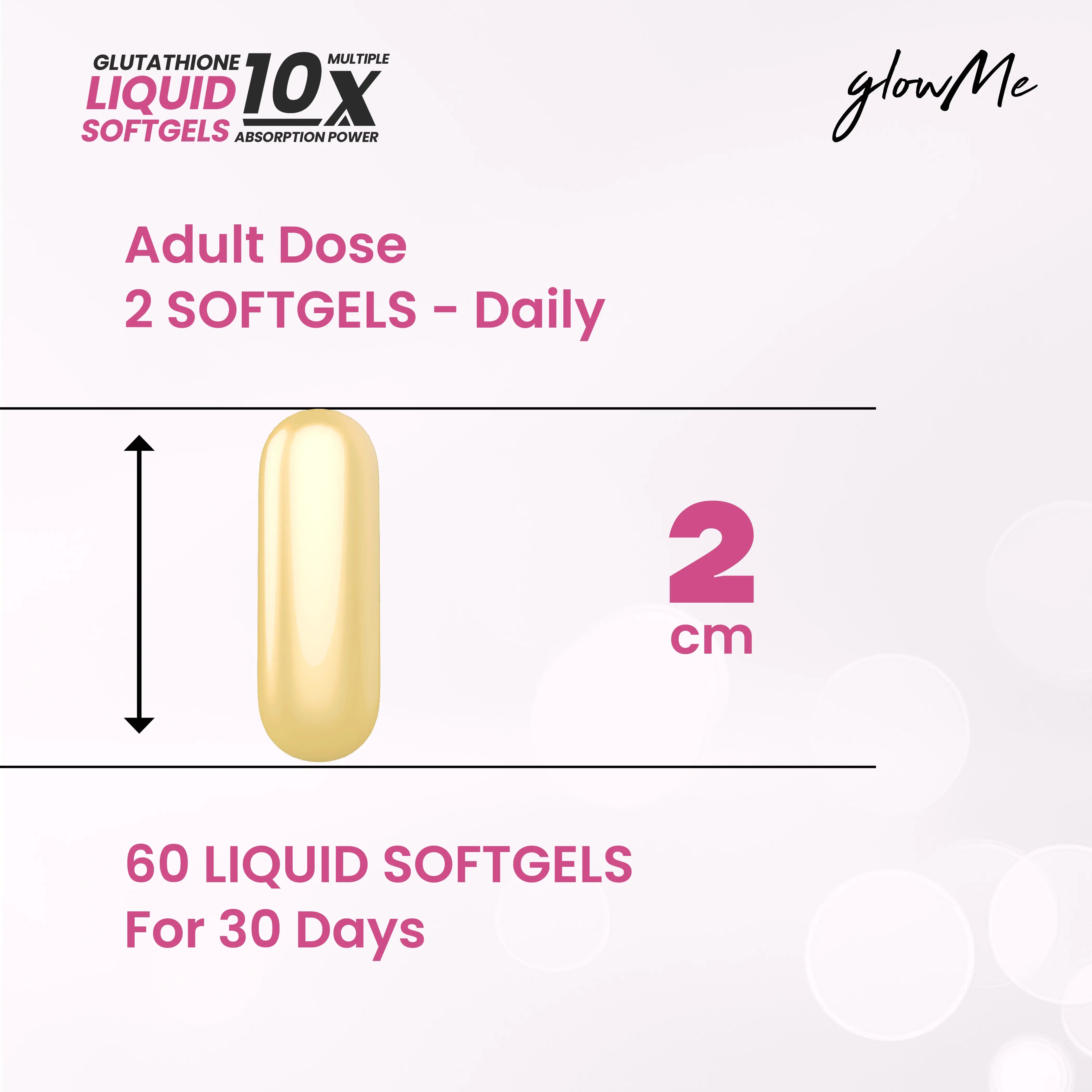 Holista Glow Me Glutathione - 300 mg - 60 Softgels Trend Store | Holista Glow Me Glutathione - 300 mg - 60 Softgels Trend Store |