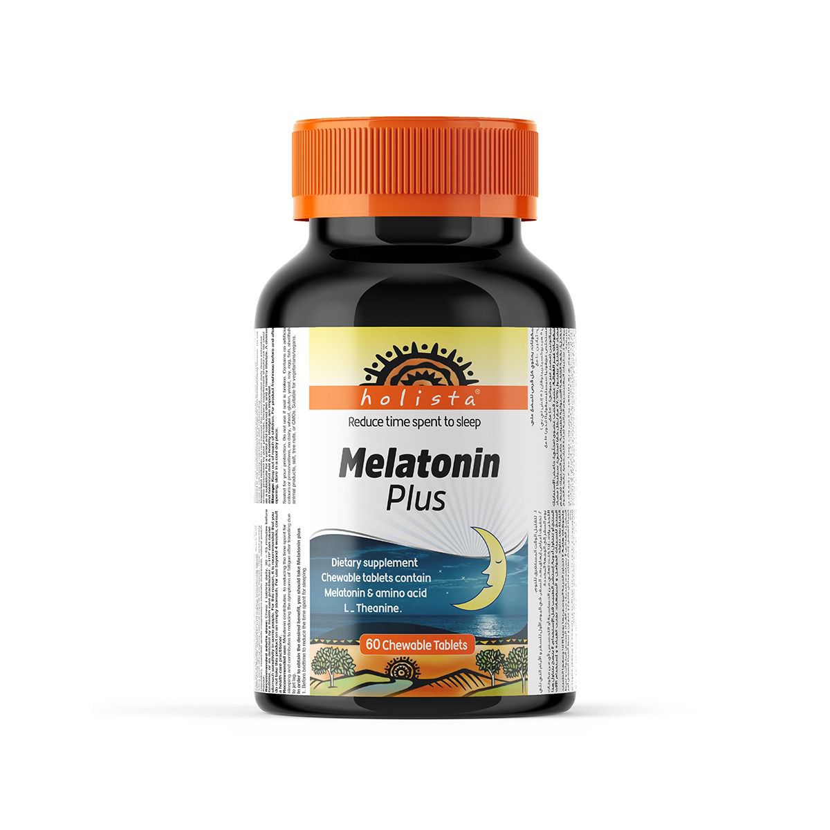 هوليستا | ميلاتونين بلس ٦٠ قرص للمضغ